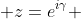  z=e^{i\gamma} 