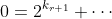 0=2^{k_{r+1}}+\cdots