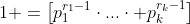 1 =\left[p_1^{r_1-1}\cdot...\cdot p_k^{r_k-1}\right]