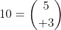 10={5\choose 3}