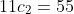 11c_2=55