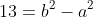 13=b^2-a^2