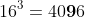 16^3=40\bold{9}6