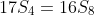 17S_4=16S_8