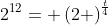 2^{12}= \left(2 \right)^{\frac{t}{4}}