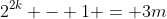 2^{2k} - 1 = 3m