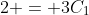 2 = 3C_1