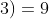 P(10;4)-P(10;3)=9