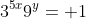 3^{5x}9^y= 1