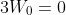 3W_0=0