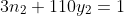3n_2+110y_2=1