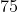75~tan^2(\theta) - 40~tan(\theta) + 4 = 0