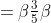 \left\{\begin{aligned}30+\tfrac{1}{2}(\beta-\alpha)&=\beta\\\tfrac{3}{5}\beta&=\alpha\end{alig  ned}\right.