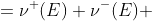 \begin{aligned}\\ &|\nu|(E)\\ &=\nu^+(E)+\nu^-(E)\\ &=|\nu^+(E)|+|\nu^-(E)|\\ &=|\nu(E\cap P)|+|-\nu(E\cap N)|\\ &=|\nu(E\cap P)|+|\nu(E\cap N)|\end{aligned}