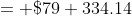 = \$79 334.14
