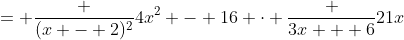 = \frac {(x - 2)^2}{4x^2 - 16} \cdot \frac {3x + 6}{21x}