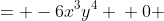 \displaystyle \begin{align*} -48x^5y^8 &= -6x^3y^4 \\ 0 &= 48x^5y^8 - 6x^3y^4 \\ 0 &= 6x^3y^4\left(8x^2y^4 - 1\right) \\ 0 &= 6x^3y^4\left[\left(2\sqrt{2}\,x\,y^2\right)^2 - 1^2\right] \\ 0 &= 6x^3y^4\left(2\sqrt{2}\,x\,y^2 - 1\right)\left(2\sqrt{2}\,x\,y^2 + 1\right)  \end{align*} 