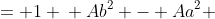 \displaystyle \begin{align*} Ab^2 + Ca^2 &= 1 \\ Ab^2 - Aa^2 &= 1 \\ A\left(b^2 - a^2\right) &= 1 \\ A &= \frac{1}{b^2 - a^2} \\ C &= \frac{1}{a^2 - b^2} \end{align*}