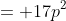 = 17p^2