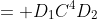 = D_1C^4D_2