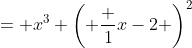 = x^3 \left( \frac {1}{x-2} \right)^2