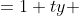 \begin{align*}x &=1+t\\y &=3-t\\z &=t   \end{align*}