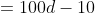 =100d-10