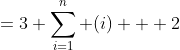 =3 \sum_{i=1}^n (i) + 2