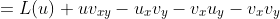 =L(u)+uv_{xy}-u_xv_y-v_xu_y-v_xv_y