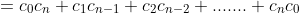 =c_0c_n+c_1c_{n-1}+c_2c_{n-2}+.......+c_nc_0