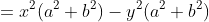 =x^2(a^2+b^2)-y^2(a^2+b^2)