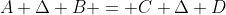 A \Delta B = C \Delta D