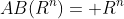 AB(R^n)= R^n