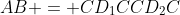 AB = CD_1CCD_2C