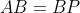 AB=BP