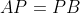 AP=PB