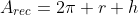 A_{rec}=2\pi r h