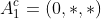 A_1^c=(0,\ast,\ast)