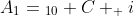 A_1={_{10} C _ i}