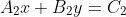 A_2x+B_2y=C_2