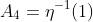 A_4=\eta^{-1}(1)