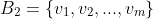 B_2=\{v_1,v_2,...,v_m\}