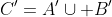 C'=A'\cup B'
