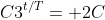 C3^{t/T}= 2C