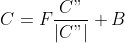 C=F\frac{C"}{|C"|}+B
