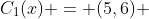 C_{1}(x) = (5,6) 