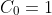 C_0=1