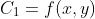 C_1=f(x,y)