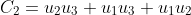 C_2=u_2u_3+u_1u_3+u_1u_2