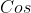 Cos~\theta=\frac{A}{H}